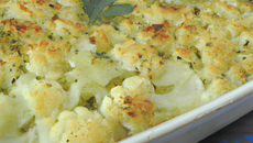 Gratin de chou-fleur maison