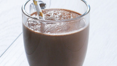 Chocolat chaud au lait d'amande