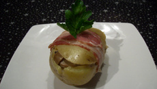 Pommes de terre farcies à la forestière