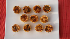 Bouchées au thon et poivrons