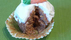 Carrot-cake cupcake