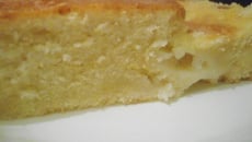 Gâteau fondant aux poires maison