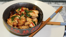 Dinde au sucre et aux piments