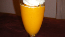 Capuccino de carottes au cumin