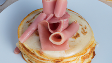 Blinis au jambon facile