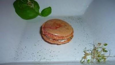 Macaron chèvre et Pesto