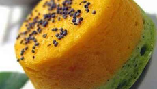 Petites terrines bicolores carottes, courgettes