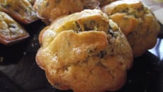 Madeleine et cake aux herbes