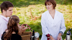 Pomme poêlée au beurre fermier, andouille, et espuma de lait ribot/cumin