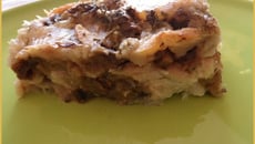 Cabillaud aux aubergines et au reblochon