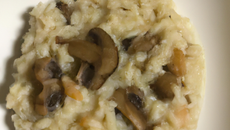 Risotto aux champignons de paris