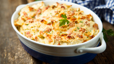 Gratin de pâtes express