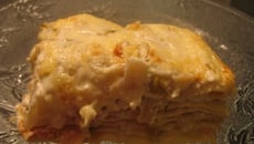 Lasagnes aux endives et au saumon fumé