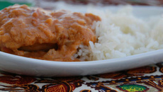 Le poulet à la moambe