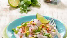 Ceviche de dorade avocat coco