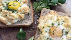 Oeuf nuage façon tartine