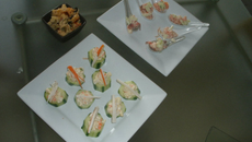 Sushi de concombre et surimi