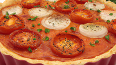 Tarte tomate oignons