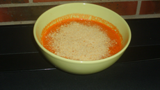 Flan de carottes revisités