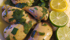 Poulet en yassa ou poulet au citron vert
