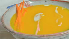 Crème de carotte coco gingembre