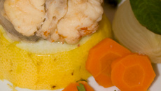 Lotte aux deux coriandres et au cédrat