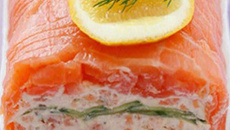 Terrine de saumon fumé au fromage frais