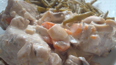 Blanquette de veau version light