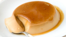 Crème renversée à la confiture de lait