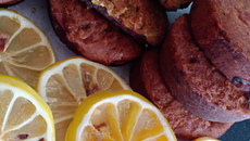 Cakes fruits secs et citron