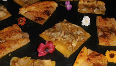 Duo de tartes apèritives à la fourme d'Ambert