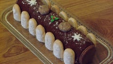 Bûche de Noël façon Tiramisu