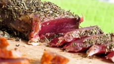 Filet mignon de porc séché