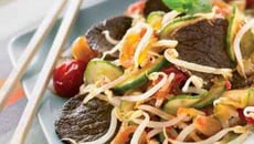 Bœuf croustillant à l'orange