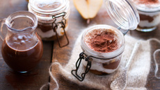 Tiramisu sans lait Poire & Chocolade
