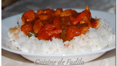 Poulet sauce aigre douce