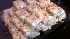 Carrés aux amandes effilées