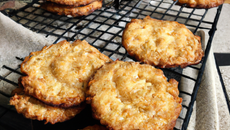 Biscuits coco au sirop d'érable