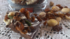 Mendiants double chocolat