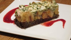 Sablé nougat et pommes