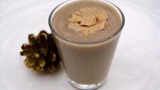 Velouté de marrons au foie gras maison