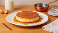 Flan léger au lait de coco