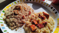 Risotto de quinoa au thon et chorizo