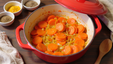 Cocotte de carottes épicées façon Cyril Lignac