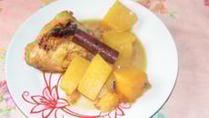 Tajine de cuisses de canette au potimarron