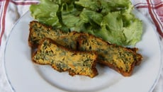 Cake épinards et patates douces