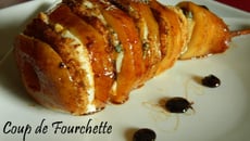 Millefeuilles de poire épicées au roquefort