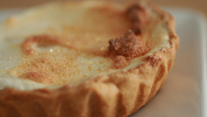 Tartelette à la mousse de pomme