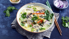 Soupe Thaï aux légumes