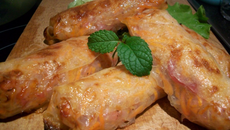 Nems jambon mozzarella